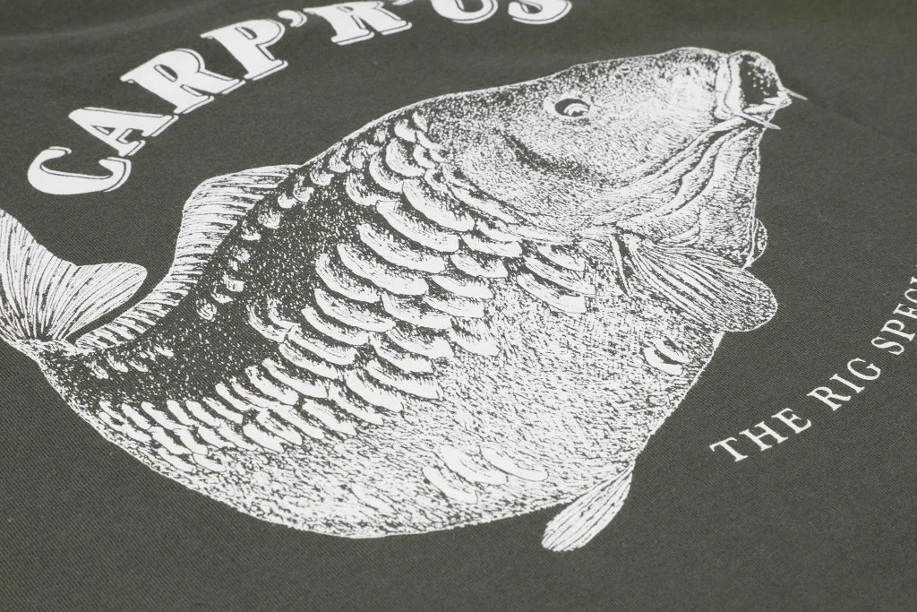 Carp´R´Us Tričko Mouthsnagger army zelené - Velikost: S