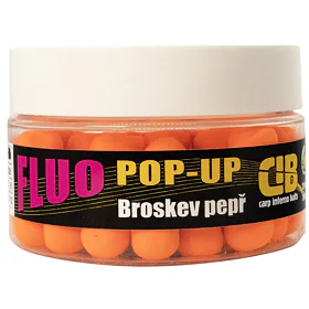 Carp Inferno Pop-up Boilies Fluo - Broskev/Pepř 12mm, 200ml