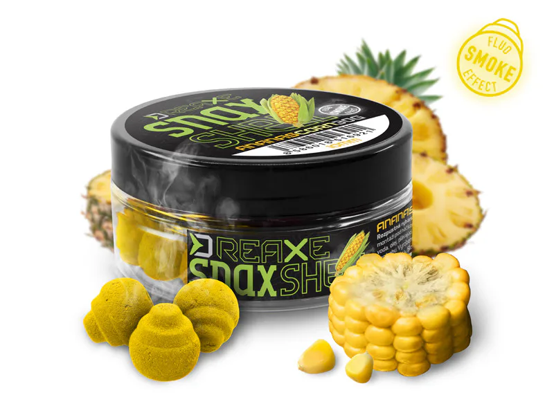 Delphin Nástraha Wafters D SNAX SHELL - kukuřice/ananas 12mm, 30g