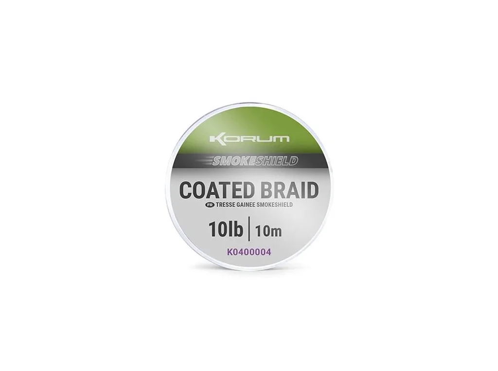 Korum Návazcová šňůra Smokeshield Coated Braid 10m