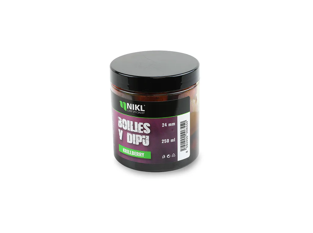 Nikl Boilies v dipu Krill Berry 250ml