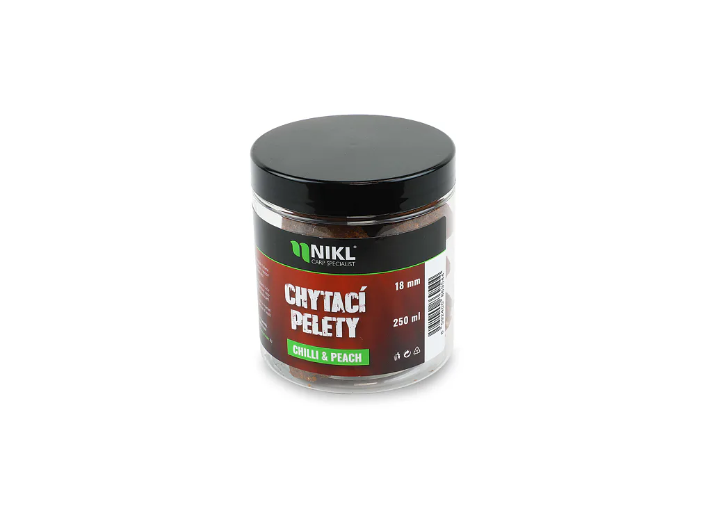 Nikl Chytací pelety Chilli &amp; Peach 250ml
