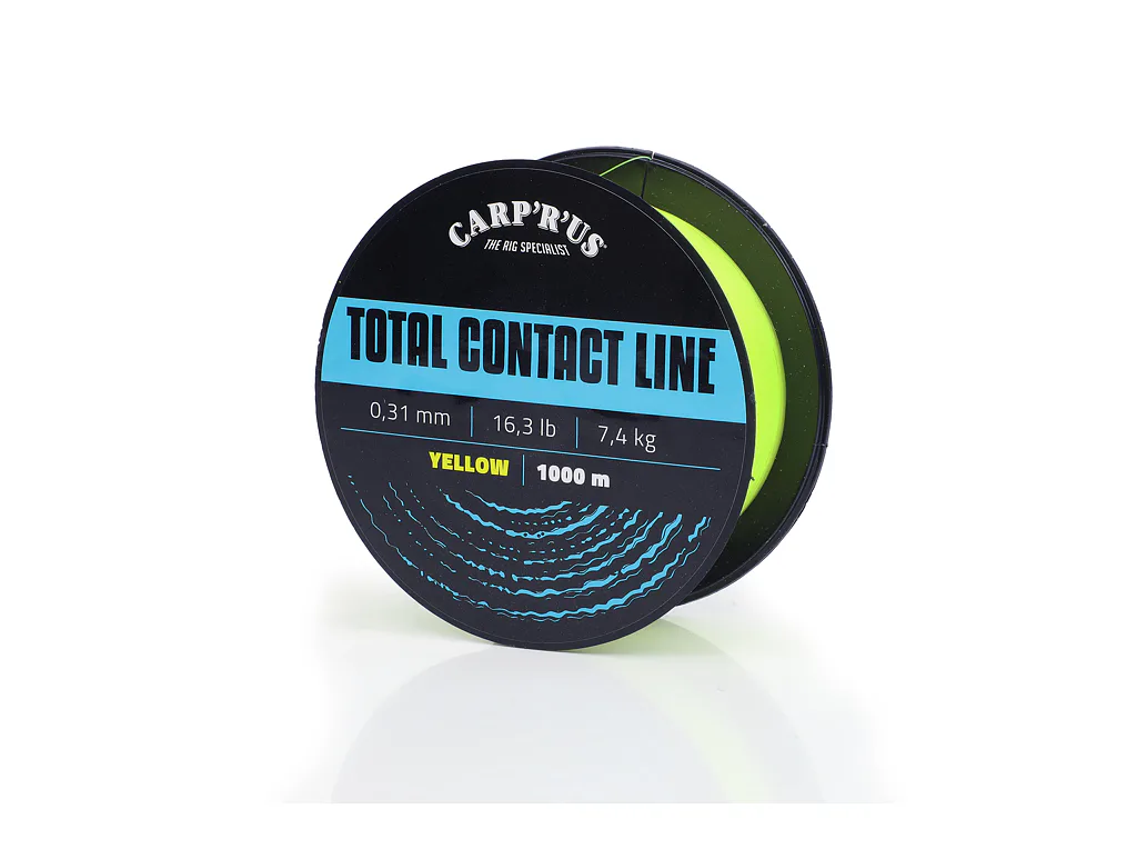 Carp´R´Us Vlasec Total Contact Line Yellow 1000m