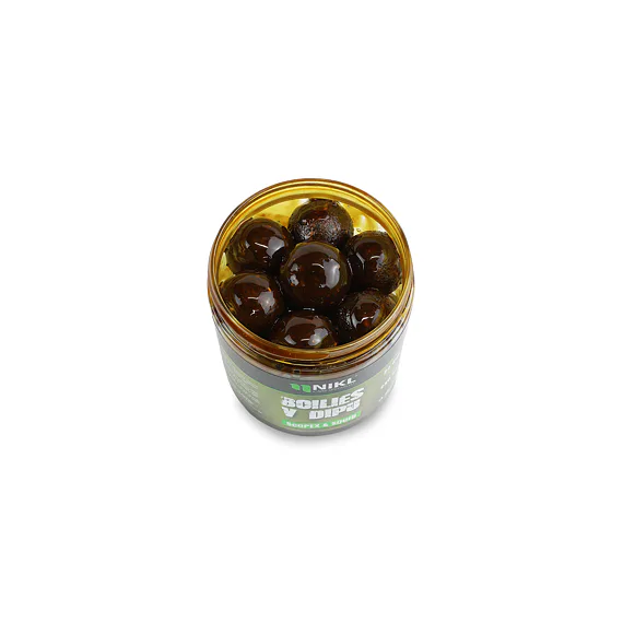 Nikl Boilies v dipu Scopex & Squid 250ml